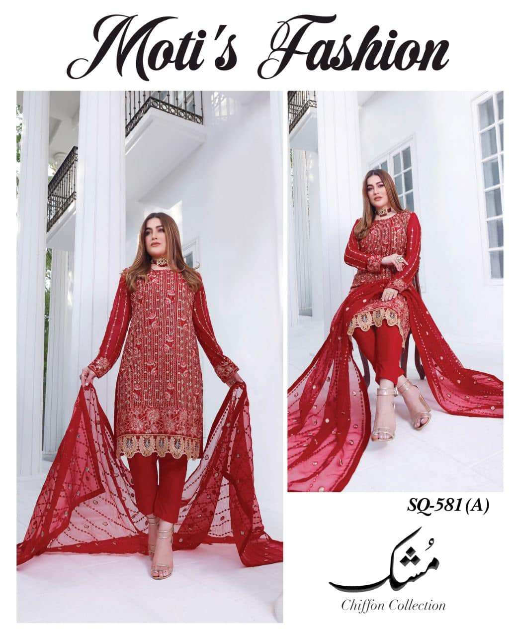  MOTIS FASHION MUSHQ CHIFFON COLLECTION